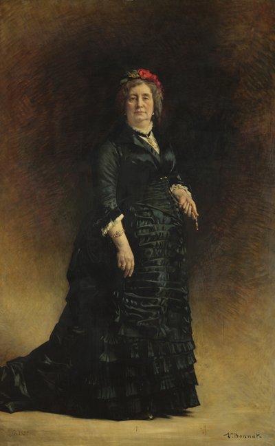 Ritratto di una Signora, 1882 da Leon Joseph Florentin Bonnat